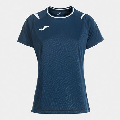 Shirt short sleeve woman Dinamo II dark navy white