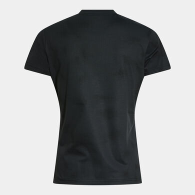 Camiseta manga corta mujer Smash negro