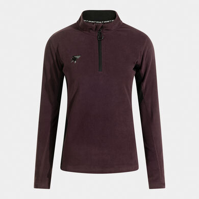Polar fleece woman Explorer burgundy