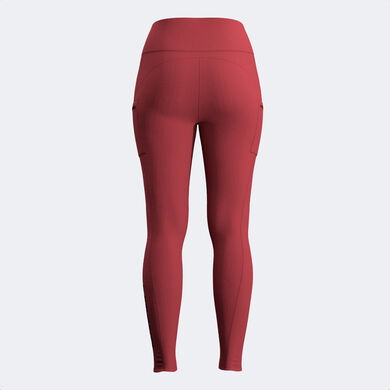 Long tights woman Explorer red