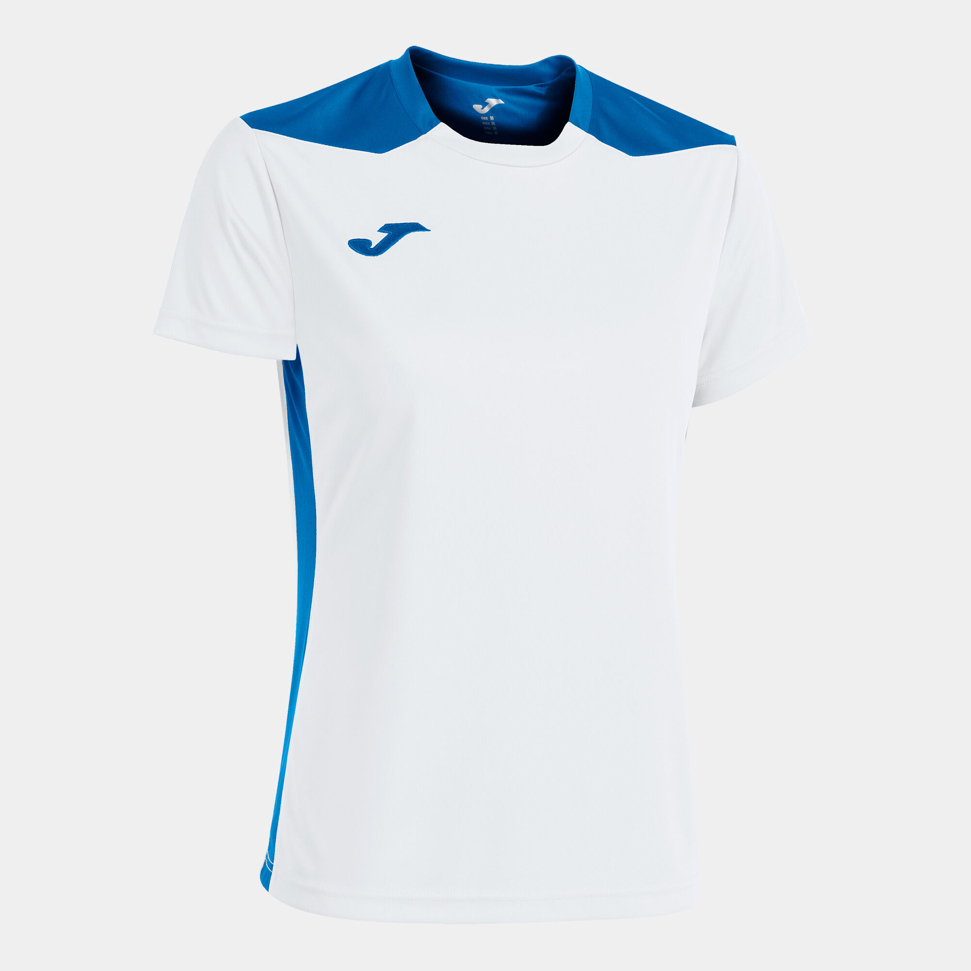 Tricou cu mânecă scurtă damă Championship VI alb albastru regal