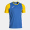 Maillot manches courtes homme Final Basket III bleu roi jaune