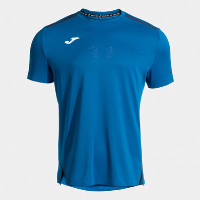 Shirt short sleeve man Ranking blue
