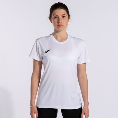 Shirt short sleeve woman Winner II white