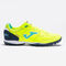 Botas fútbol Top Flex 21 moqueta - turf amarillo flúor