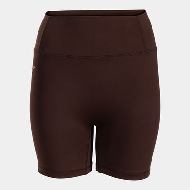 Leggings kurz frau Indoor gym braun