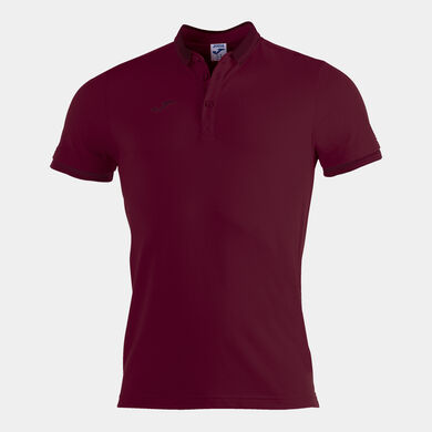 Polo manga corta hombre Bali II burdeos