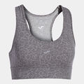 Sujetador deportivo mujer Daphne gris melange