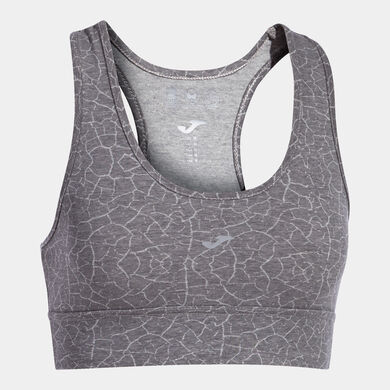 SUJETADOR DEPORTIVO MUJER DAPHNE GRIS MELANGE
