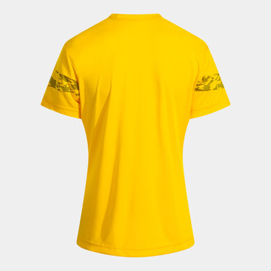 Shirt short sleeve woman Championship VIII yellow royal blue