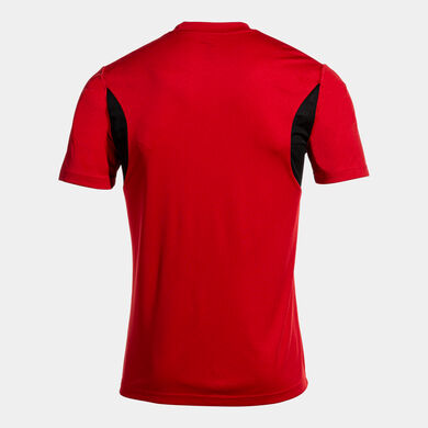 Camiseta manga corta hombre Winner III rojo negro