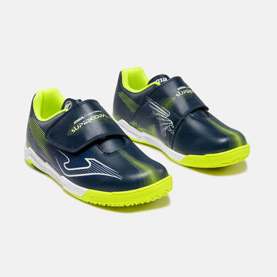 Futsal shoes Supercopa Jr 26 indoor junior navy blue
