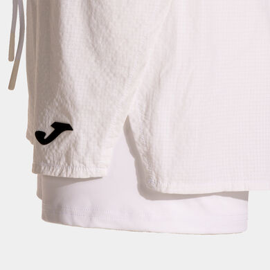 Shorts woman Sculpture II white