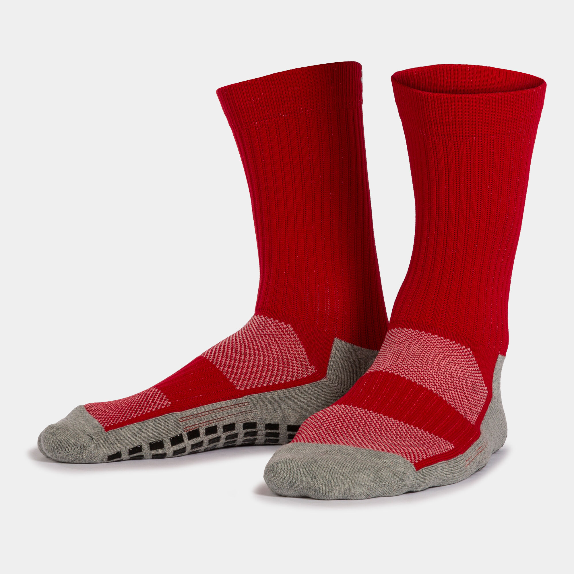 Chaussettes unisexe Anti-Slip rouge