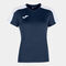 Shirt short sleeve woman Academy III navy blue white