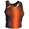 Top donna Olimpia nero arancione