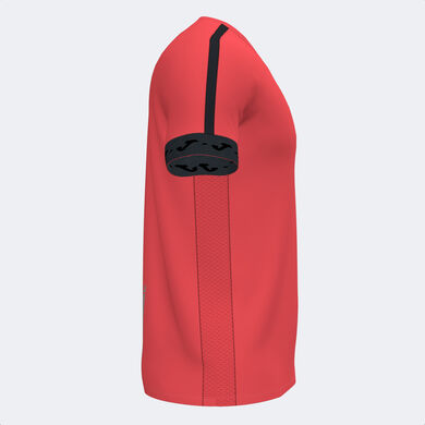 Camiseta manga corta hombre R-City coral flúor