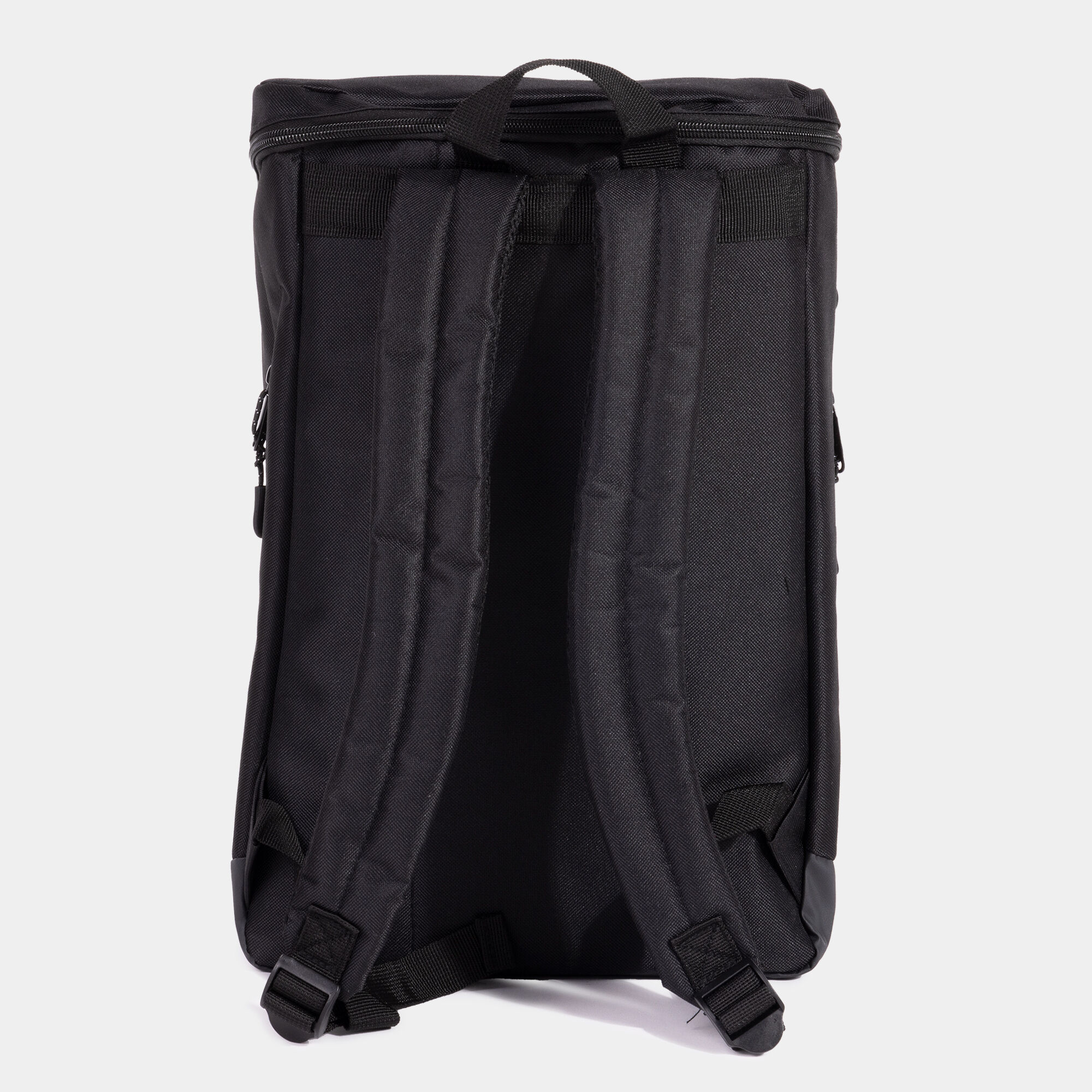 Roll top outlet backpack shoe compartment
