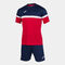 Set man Danubio red navy blue