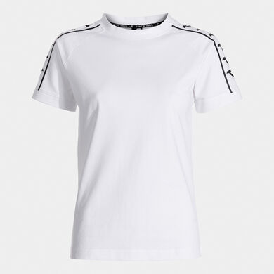 Camiseta manga corta mujer Heroic blanco negro