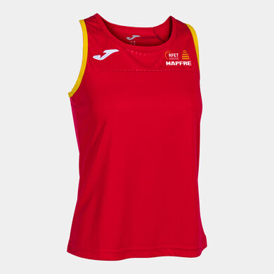 Camiseta tirantes Real Federación Española Tenis mujer