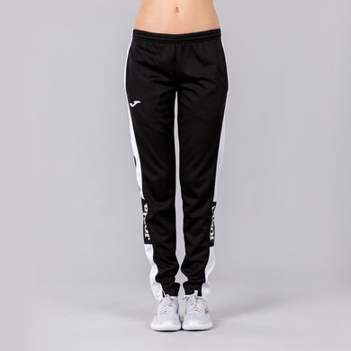 Pantalone lungo donna Championship IV nero bianco