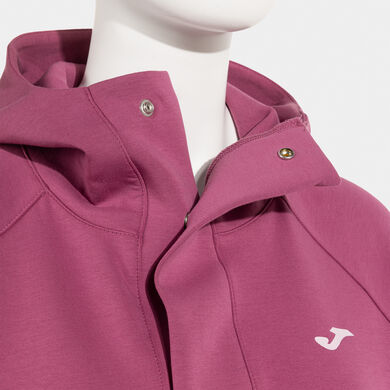 Sudadera con capucha mujer Soft violeta