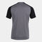 CAMISETA MANGA CORTA HOMBRE ACADEMY IV GRIS MELANGE NEGRO JOMA®