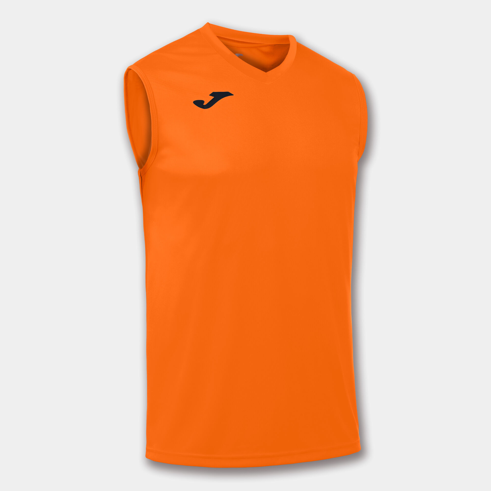 Camiseta mangas hombre naranja