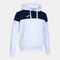 Sudadera con capucha hombre Crew V blanco marino