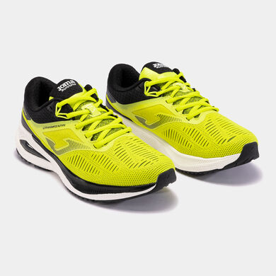 ZAPATILLAS RUNNING HISPALIS 22 HOMBRE AMARILLO FLÚOR NEGRO