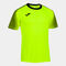 T-shirt manga curta homem Hispa III amarelo fluorescente