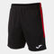 Bermuda shorts man Eco Championship black red