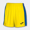 Shorts woman Maxi yellow royal blue