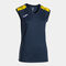Camiseta sin mangas mujer Championship VIII dark navy amarillo