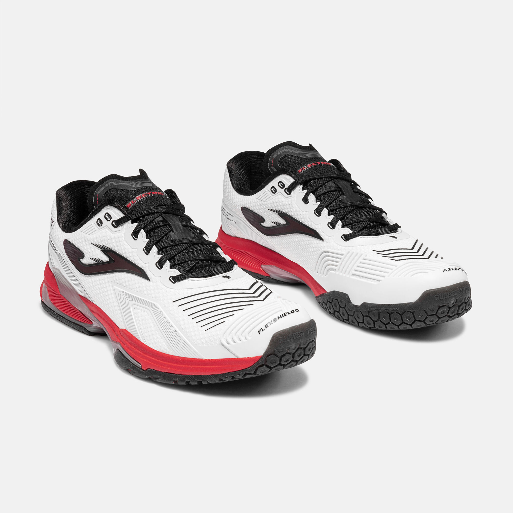 Shoes Electric Men 26 hard court man white red | JOMA®