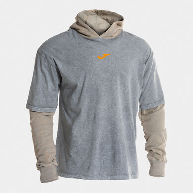 Sudadera con capucha unisex Mimetic antracita gris medio