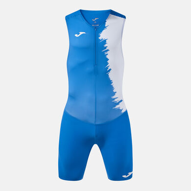 Mono deportivo hombre Picasho royal blanco