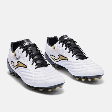 Chaussures football Aguila Cup 26 gazon synth&eacute;tique AG blanc