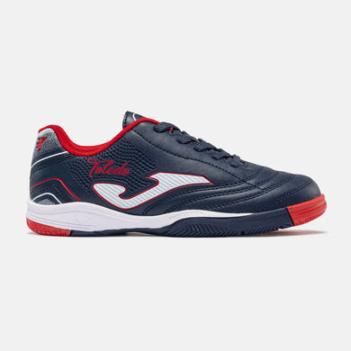 Zapatillas f&uacute;tbol sala Toledo Jr 26 indoor junior marino