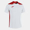 Maillot manches courtes homme Championship VI blanc rouge