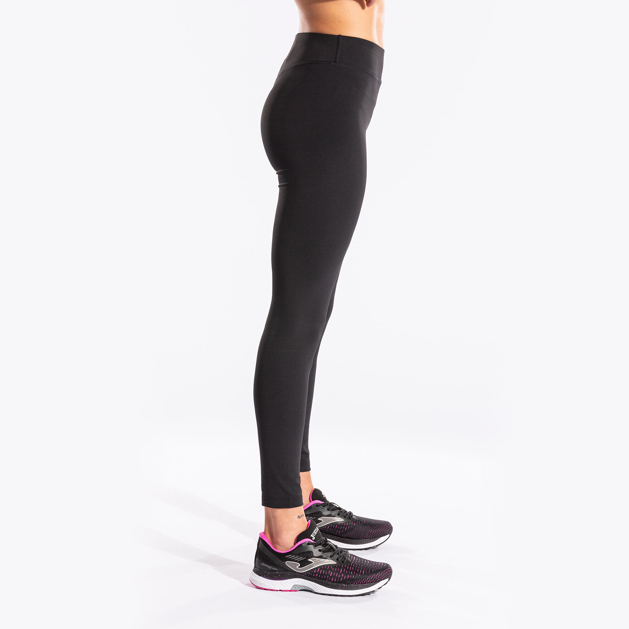 Long tights woman Sculpture II black