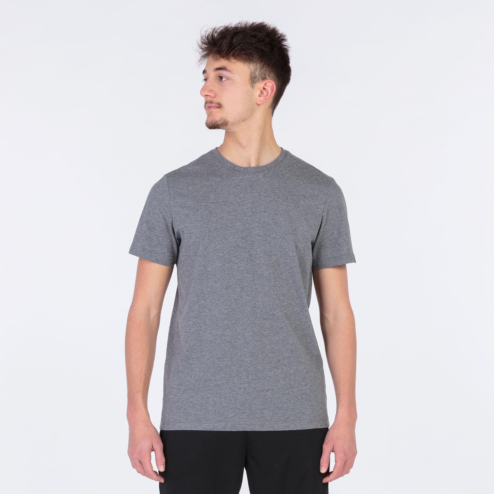 Camiseta manga corta hombre Desert gris melange