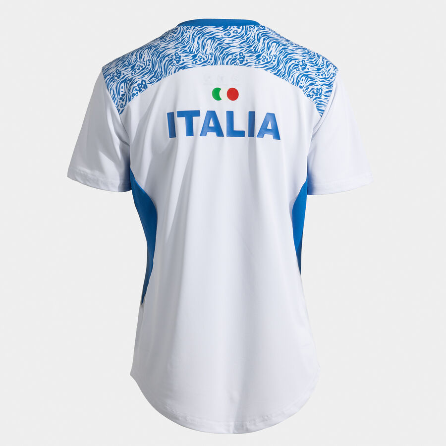 CAMISETA MANGA CORTA MUJER COMP. OFI. FED. ITALIA TENIS Y PADEL