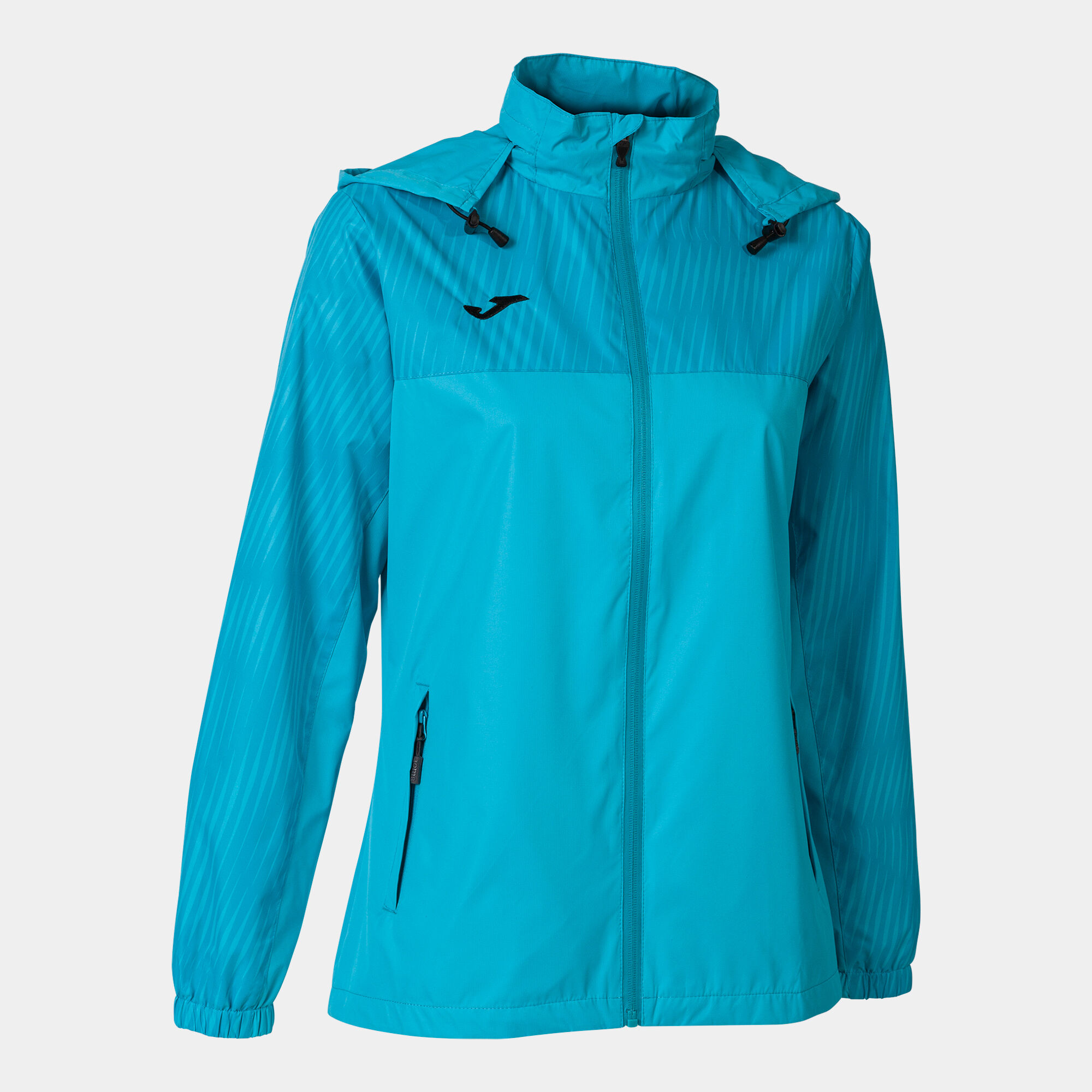 IMPERMÉABLE FEMME MONTREAL TURQUOISE FLUO
