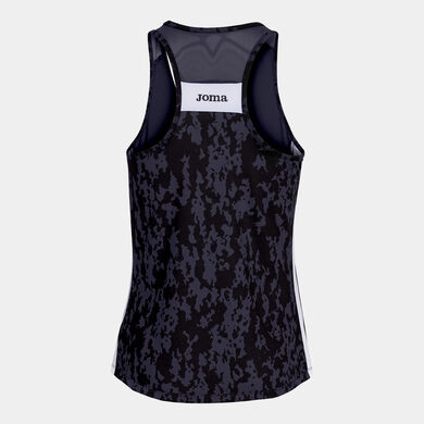 SLEEVELESS T-SHIRT WOMAN CANCHA BLACK