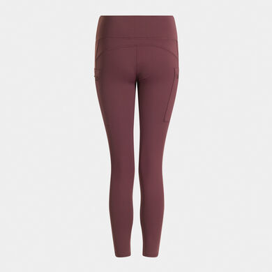 Mallas largas mujer Explorer burdeos