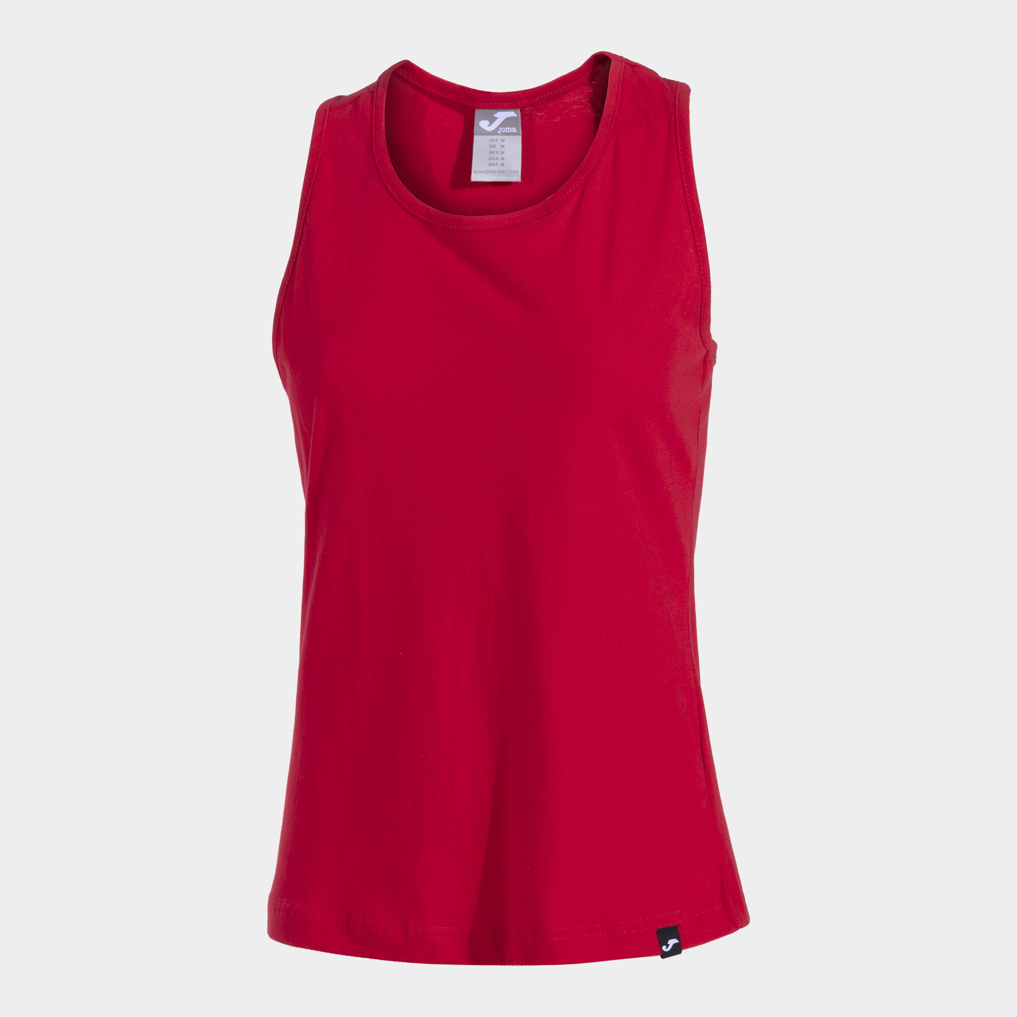 T-shirt de alça mulher Oasis vermelho