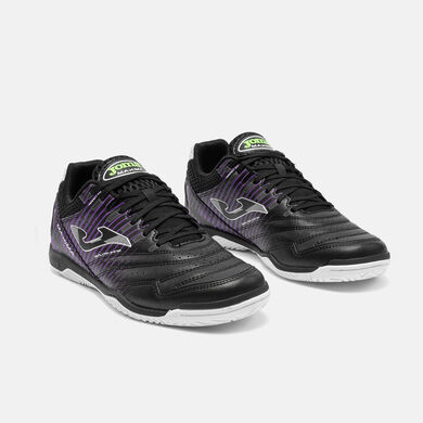 Futsal shoes Maxima 26 indoor black fuchsia