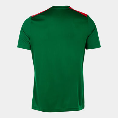 Shirt short sleeve man Championship VII green red